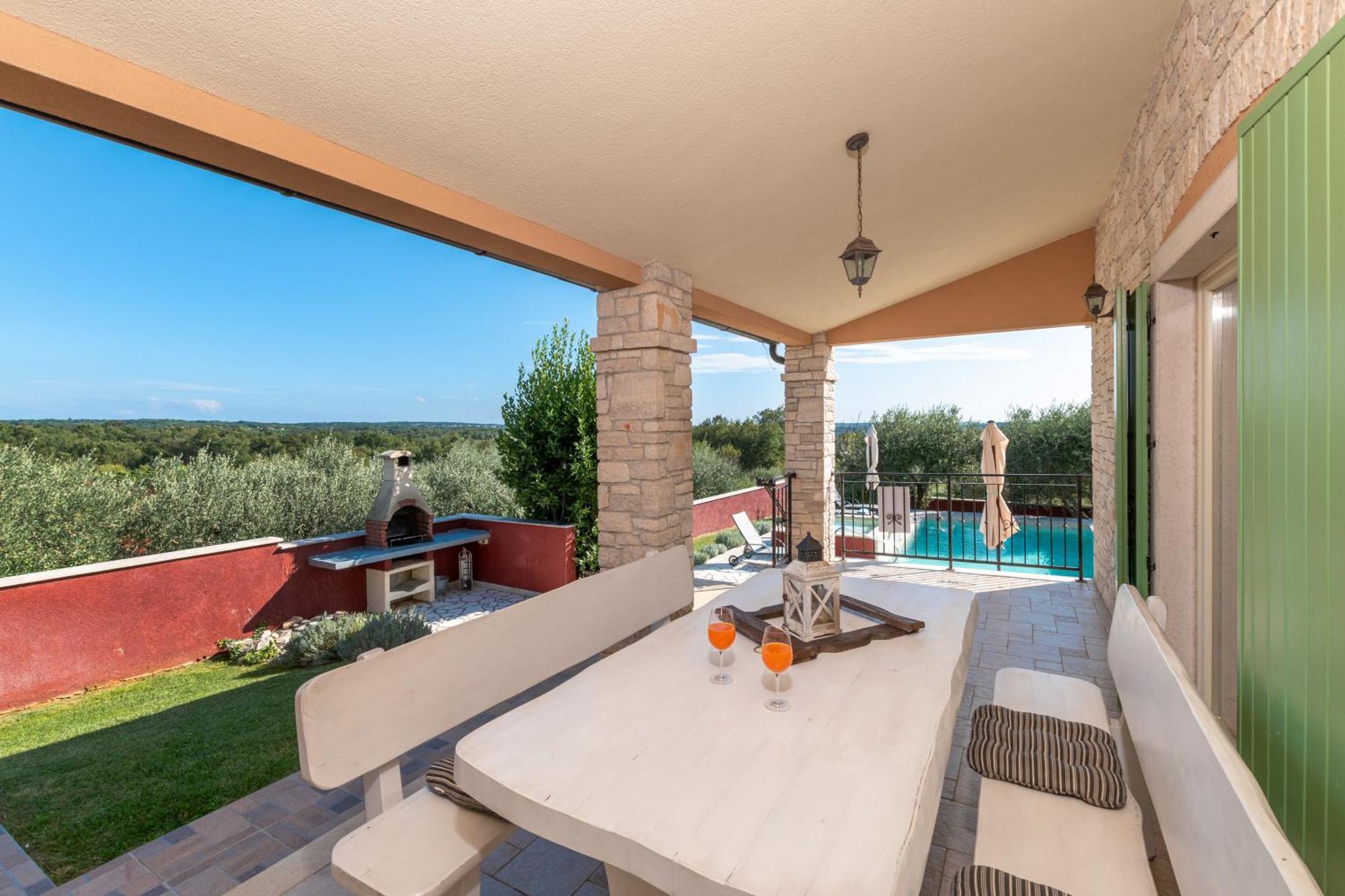 Villa Nona Marija Sveti Lovreč Pazenatički Esterno foto